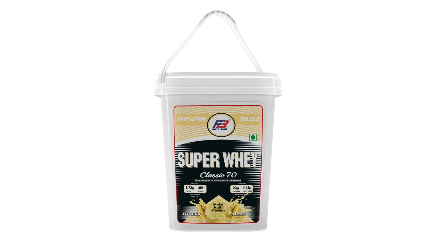FB Nutrition Super Whey Protein,  Abundant in digestible whey protein & Lysine, good for lean muscle growth,