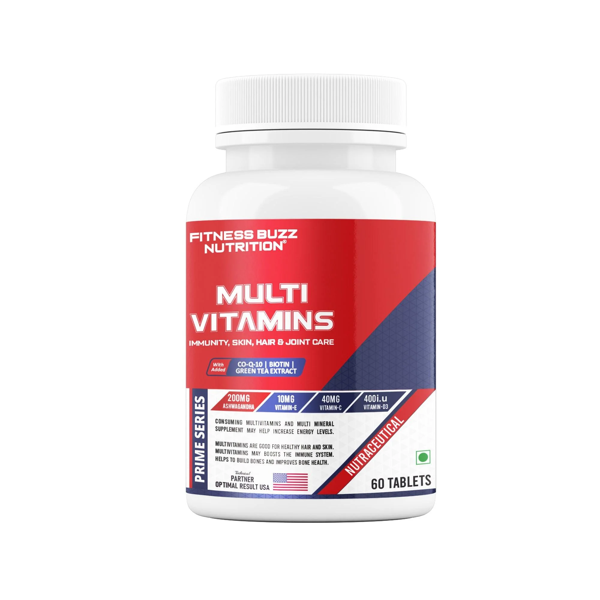 FITNESS BUZZ NUTRITION MULTIVITAMINS