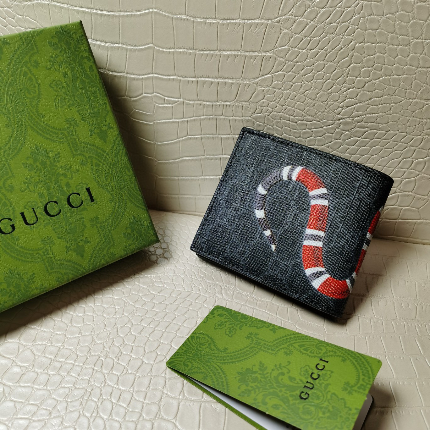 Gucci King Snake Wallet