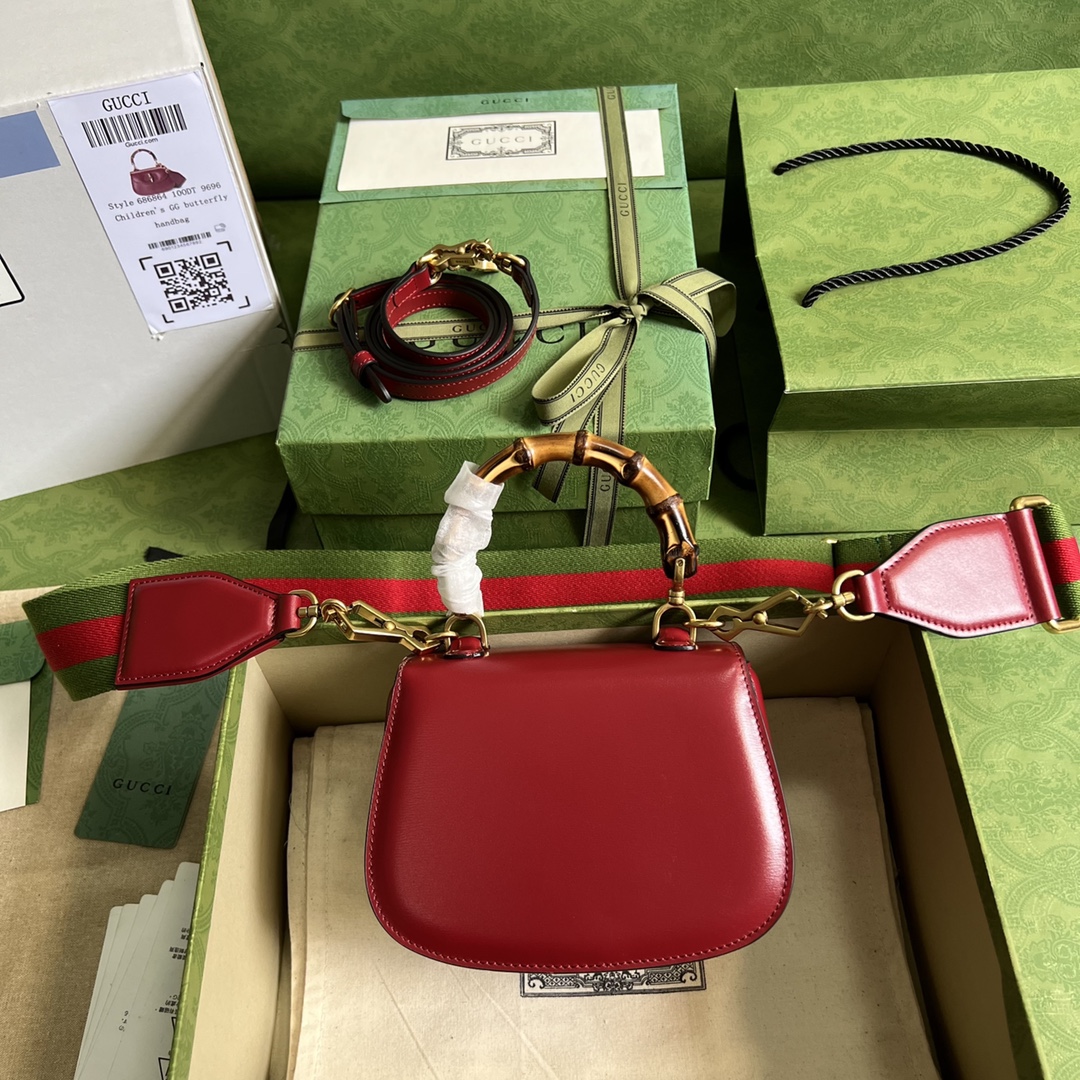 Gucci Bamboo 1947 mini top handle bag