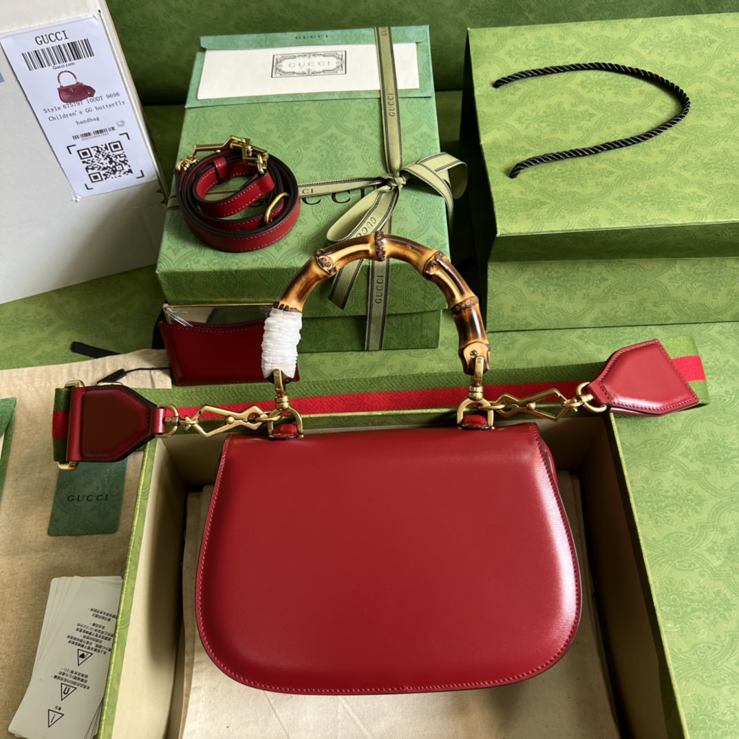 Gucci Bamboo 1947 small top handle bag