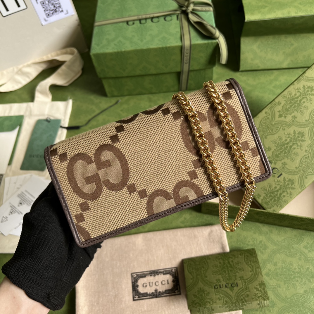 Gucci Horsebit 1955 wallet with chain