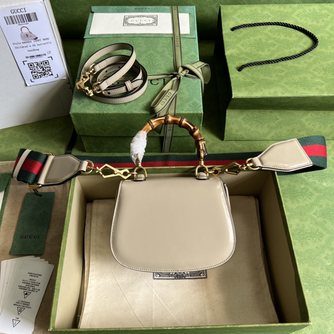 Gucci Bamboo 1947 mini top handle bag