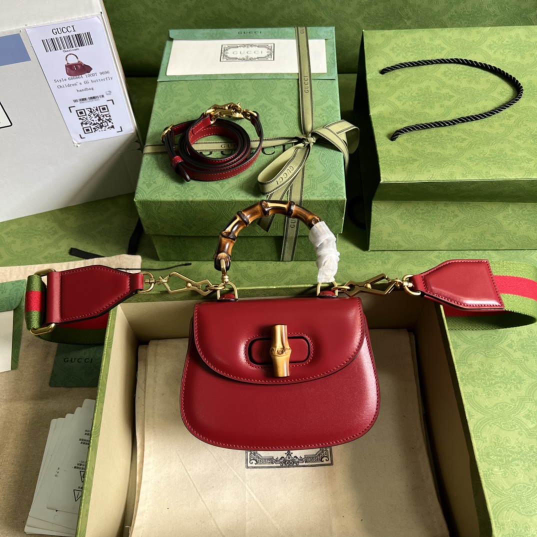 Gucci Bamboo 1947 mini top handle bag
