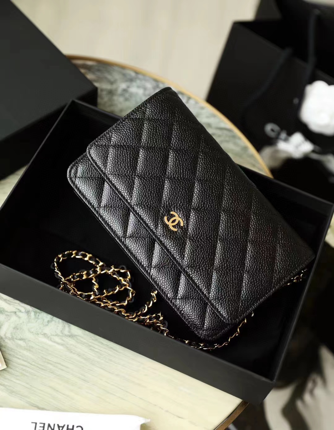 CHANEL WALLET ON CHAIN