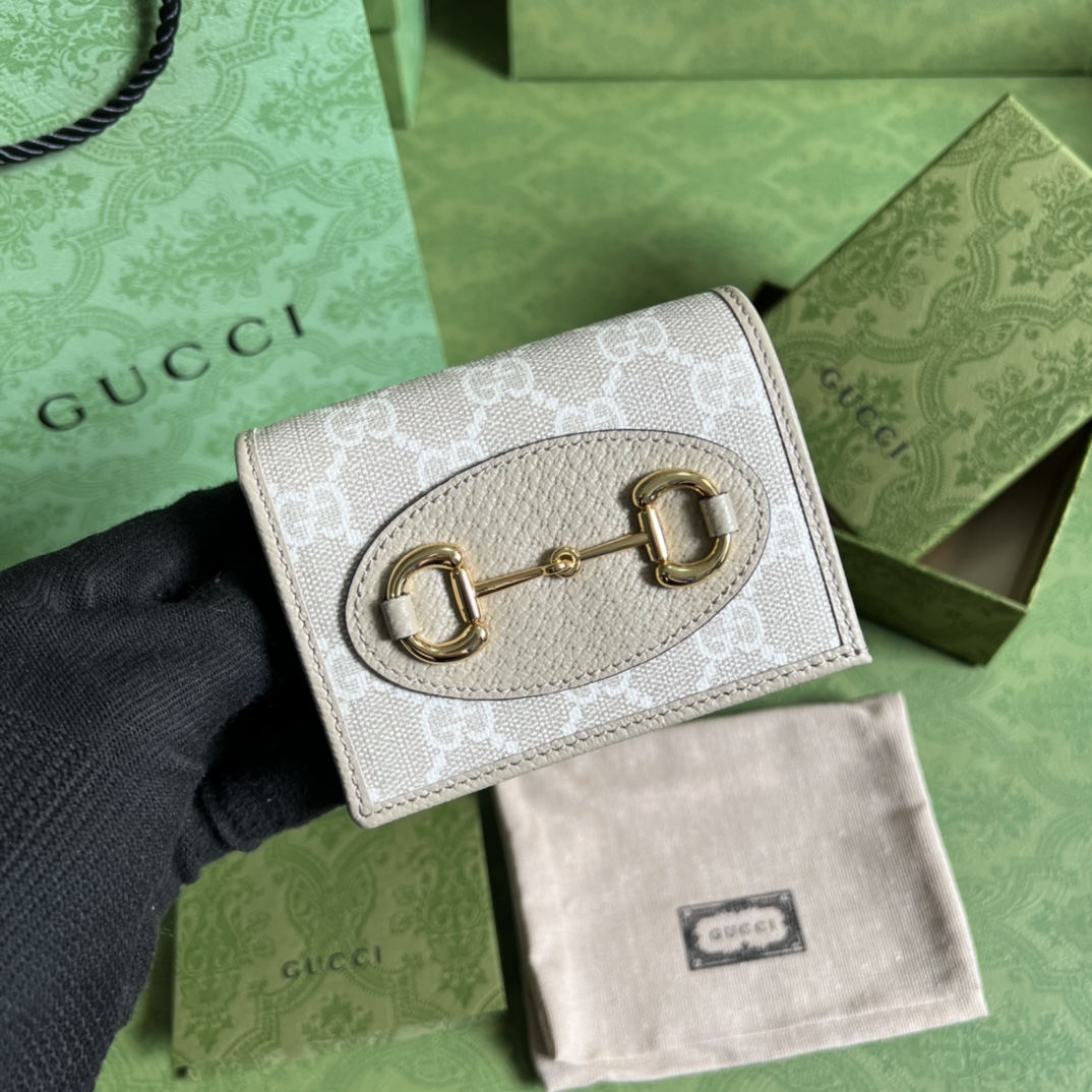 Gucci Horsebit 1955 card case wallet