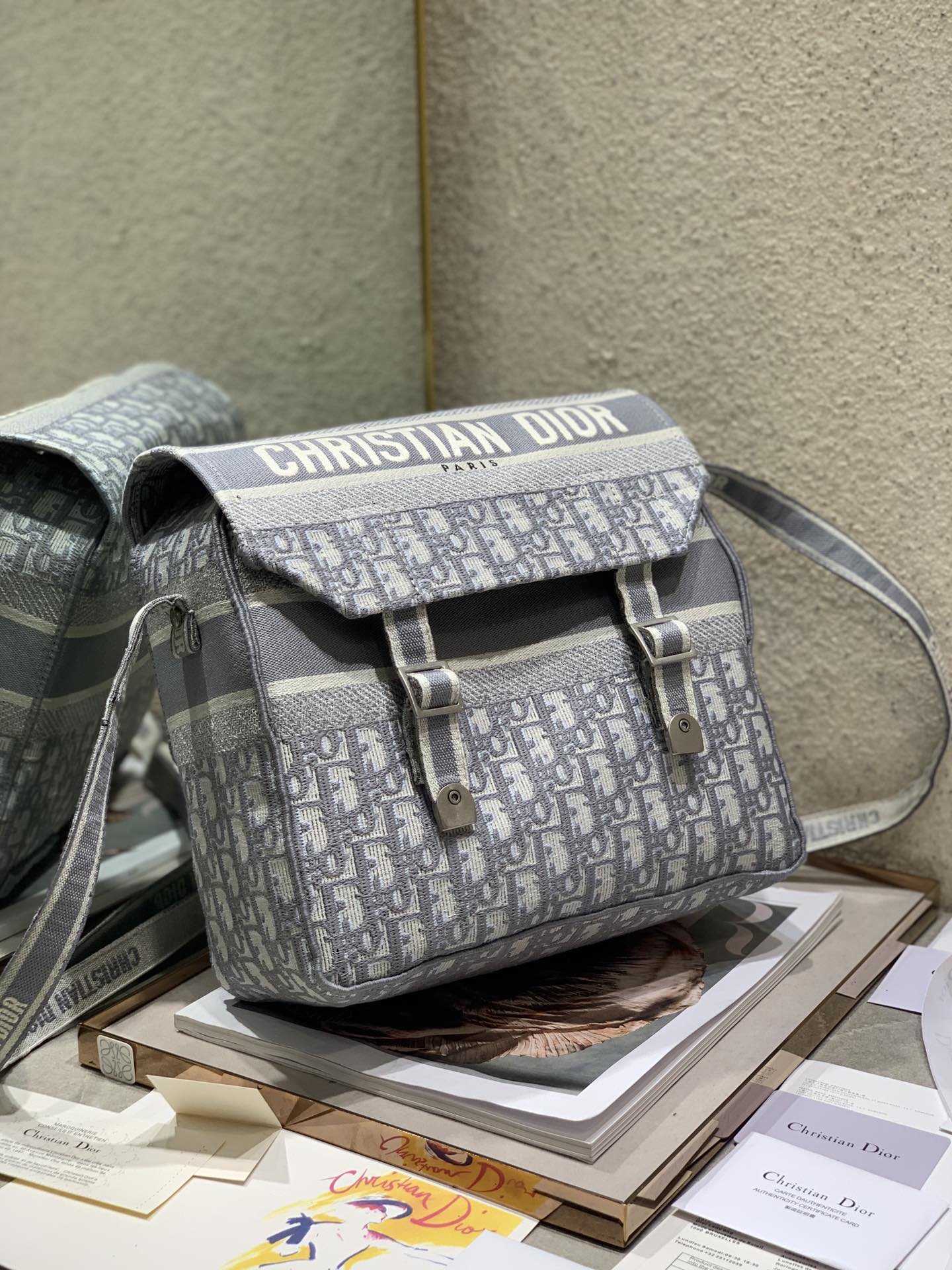 Dior Oblique Camp Bag