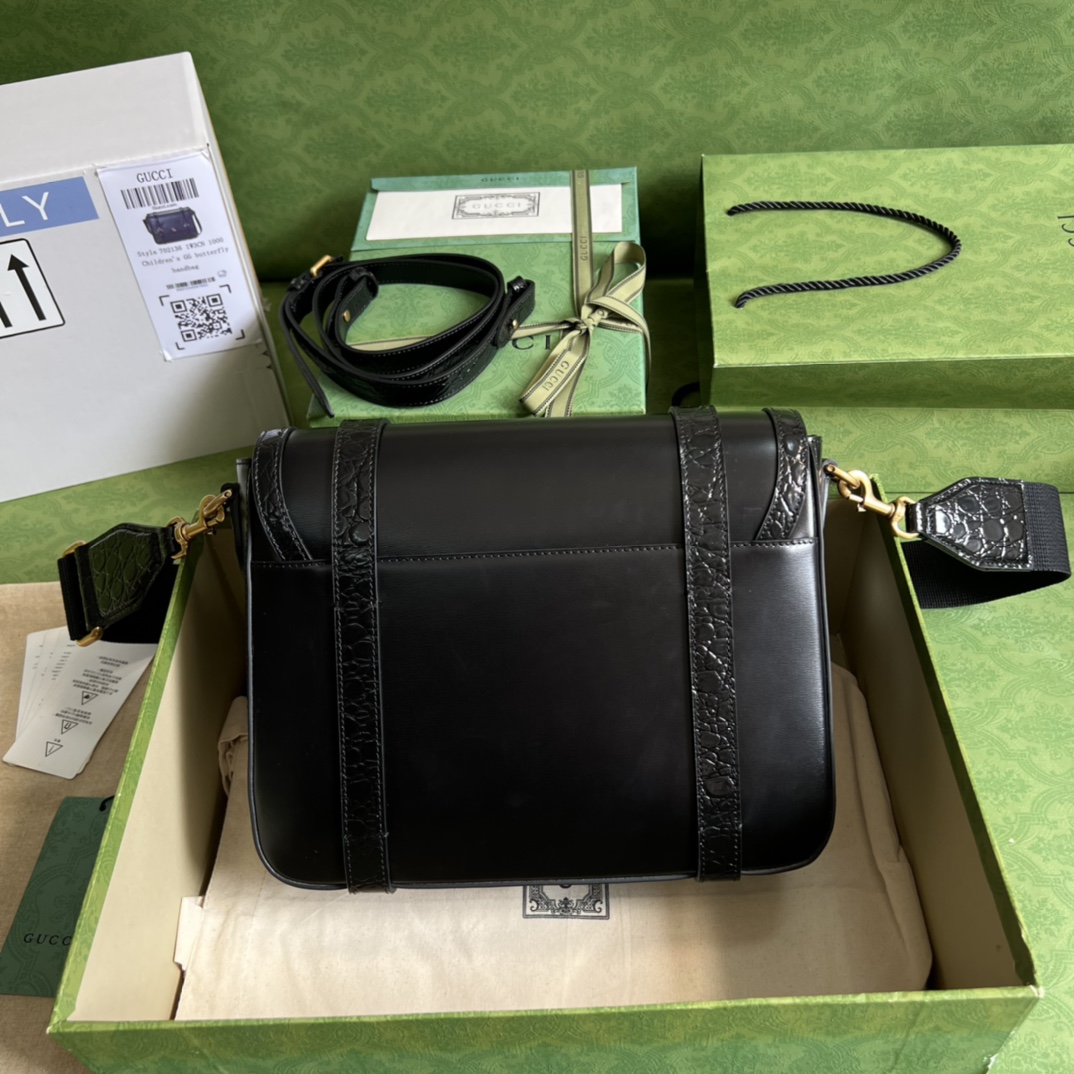 GG leather bag