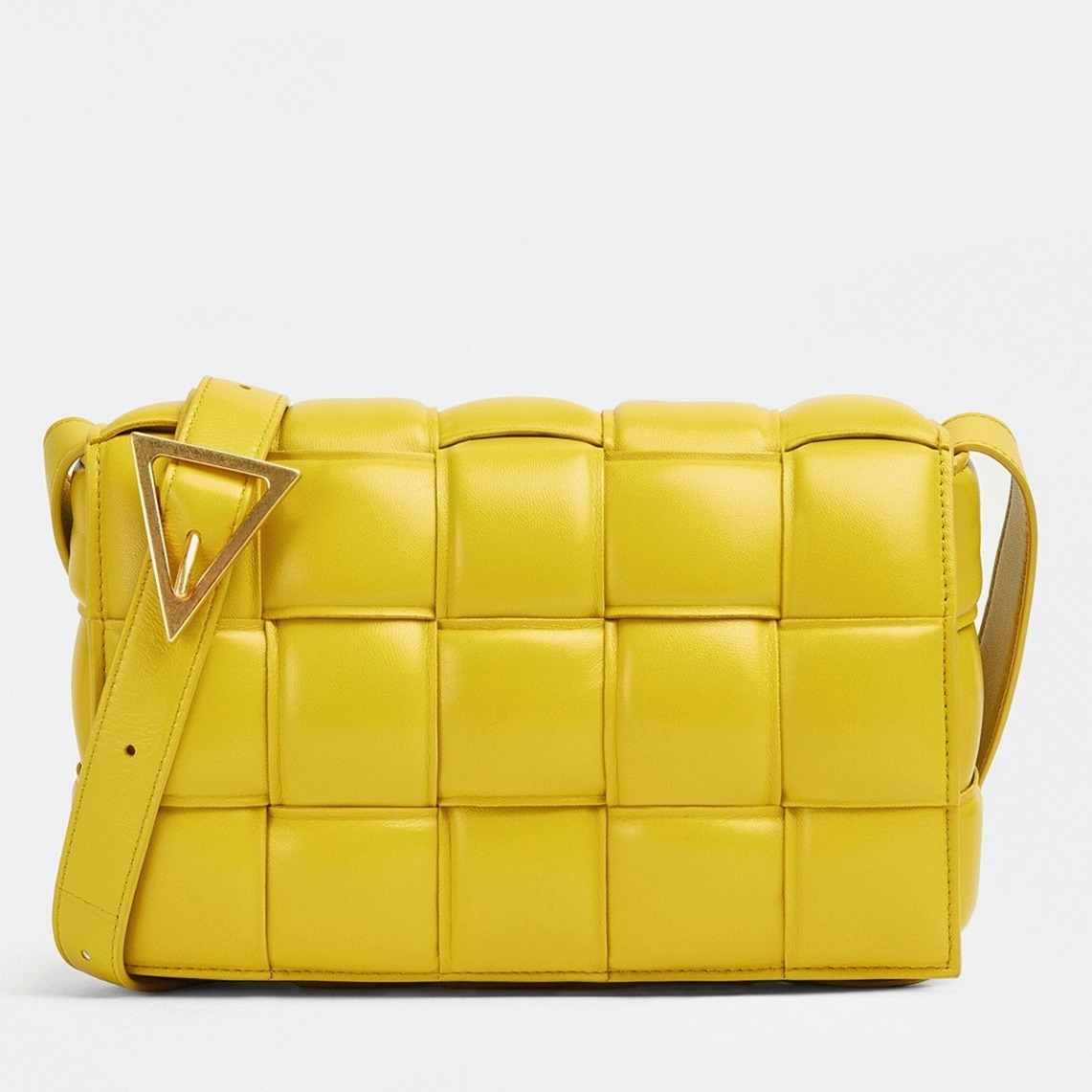 Top Quality Fake Bottega Veneta Padded Cassette Bag In Yellow