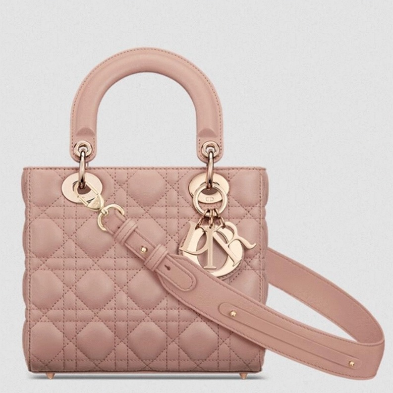 Dior Small Lady Dior My ABCDior Bag Imitation in Blush