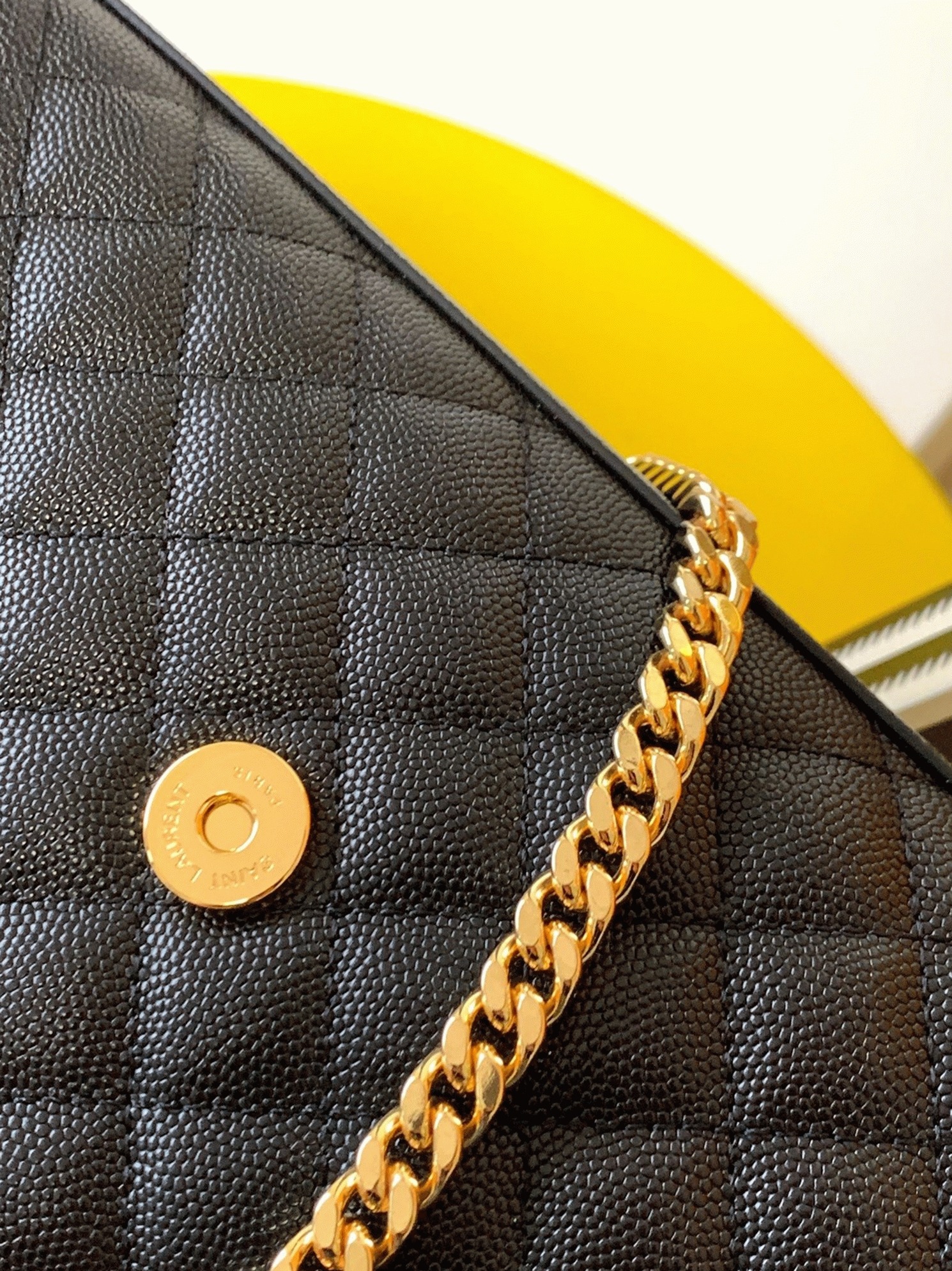 Replica Saint Laurent Envelope Medium Bag Black