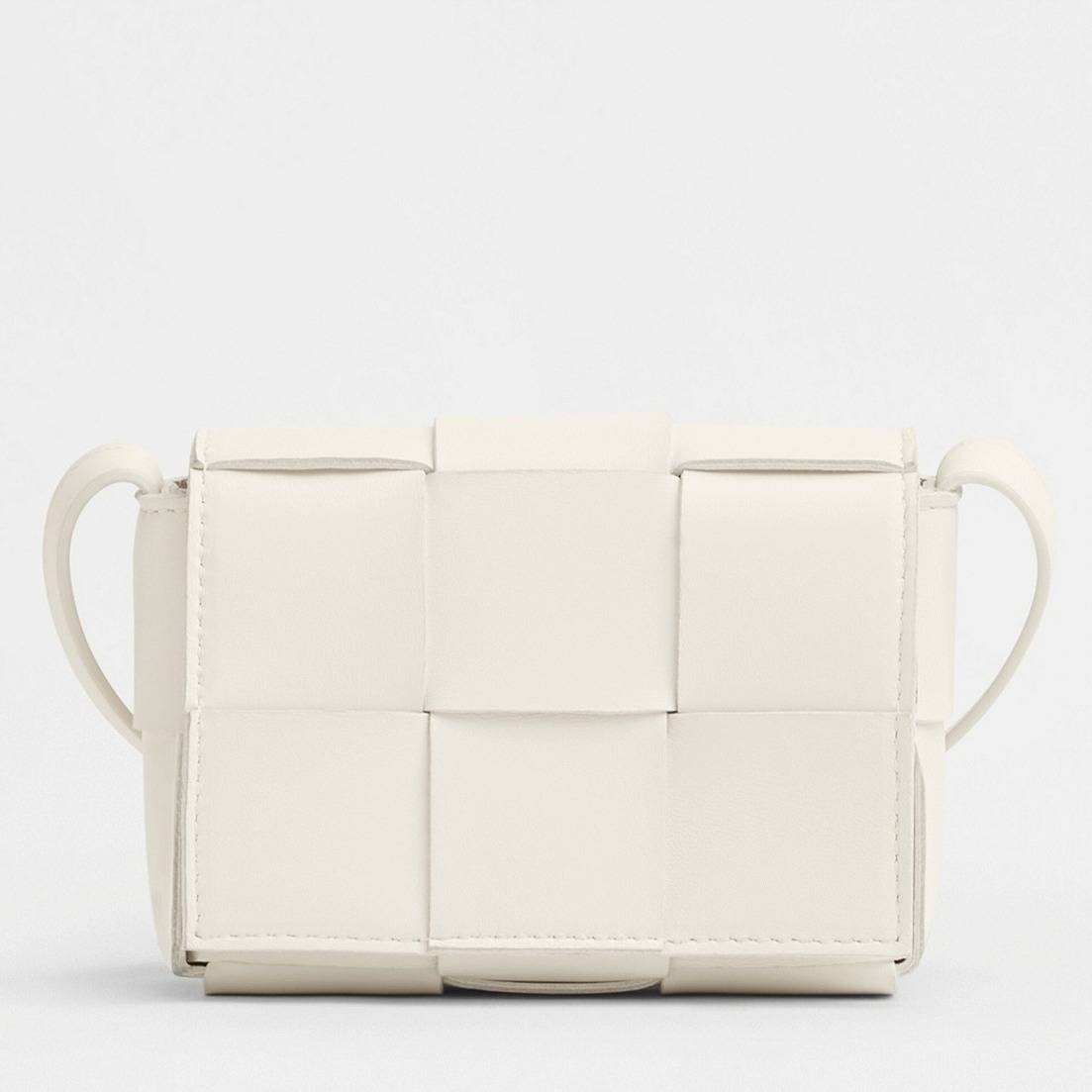 Top Quality Imitation Bottega Veneta Candy Cassette Bag In White