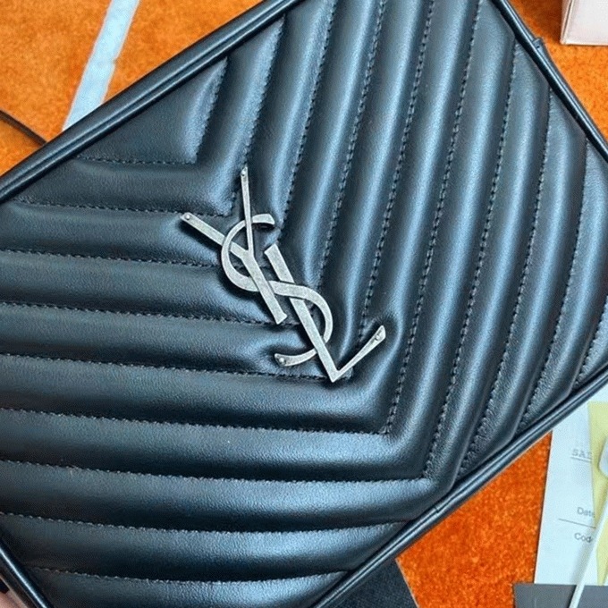 Fake Saint Laurent Lou Camera Bag Noir