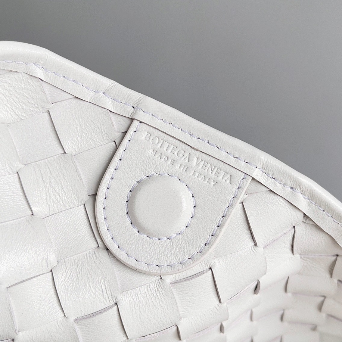 Replica Bottega Veneta Sardine Small Bag White