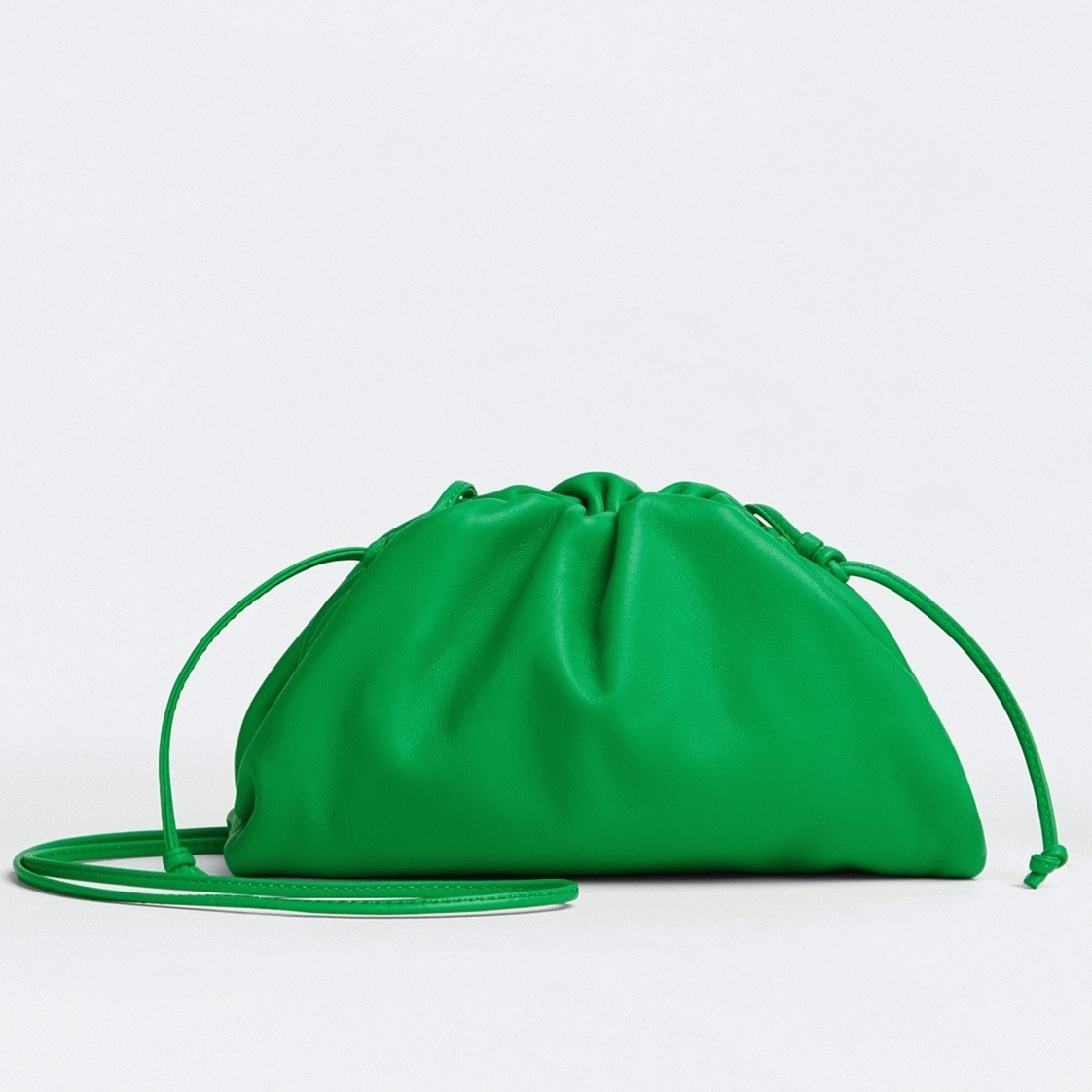 Fake Bottega Veneta Mini Pouch with Strap Parakeet
