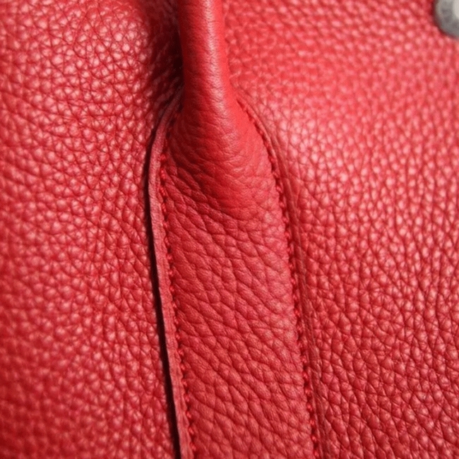 Red Fake AAA Hermes Garden Party 36cm Statement Tote