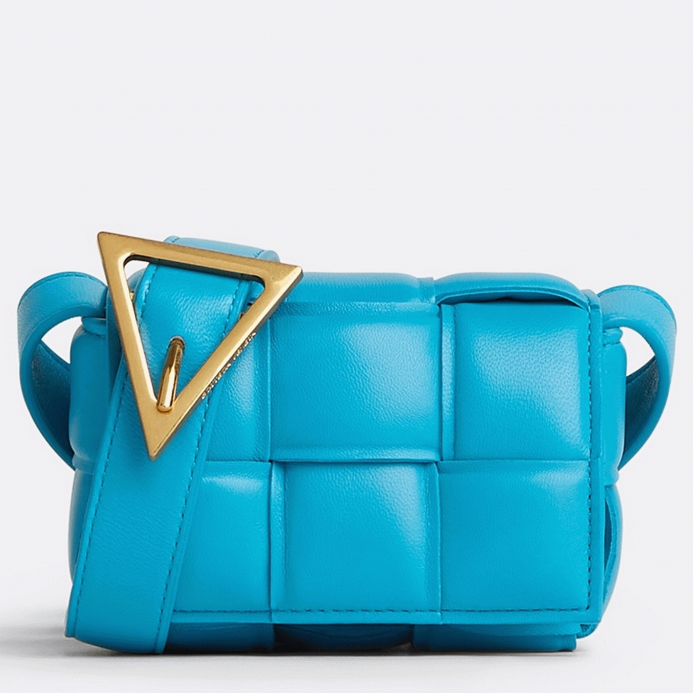 Top Quality Fake Bottega Veneta Candy Padded Cassette Bag In Pool