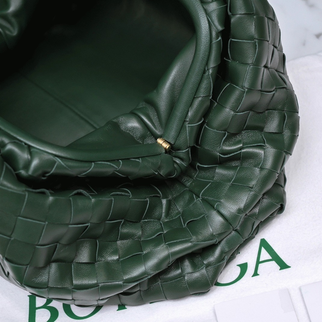 Replica Bottega Veneta Large Pouch Clutch Bag Raintree