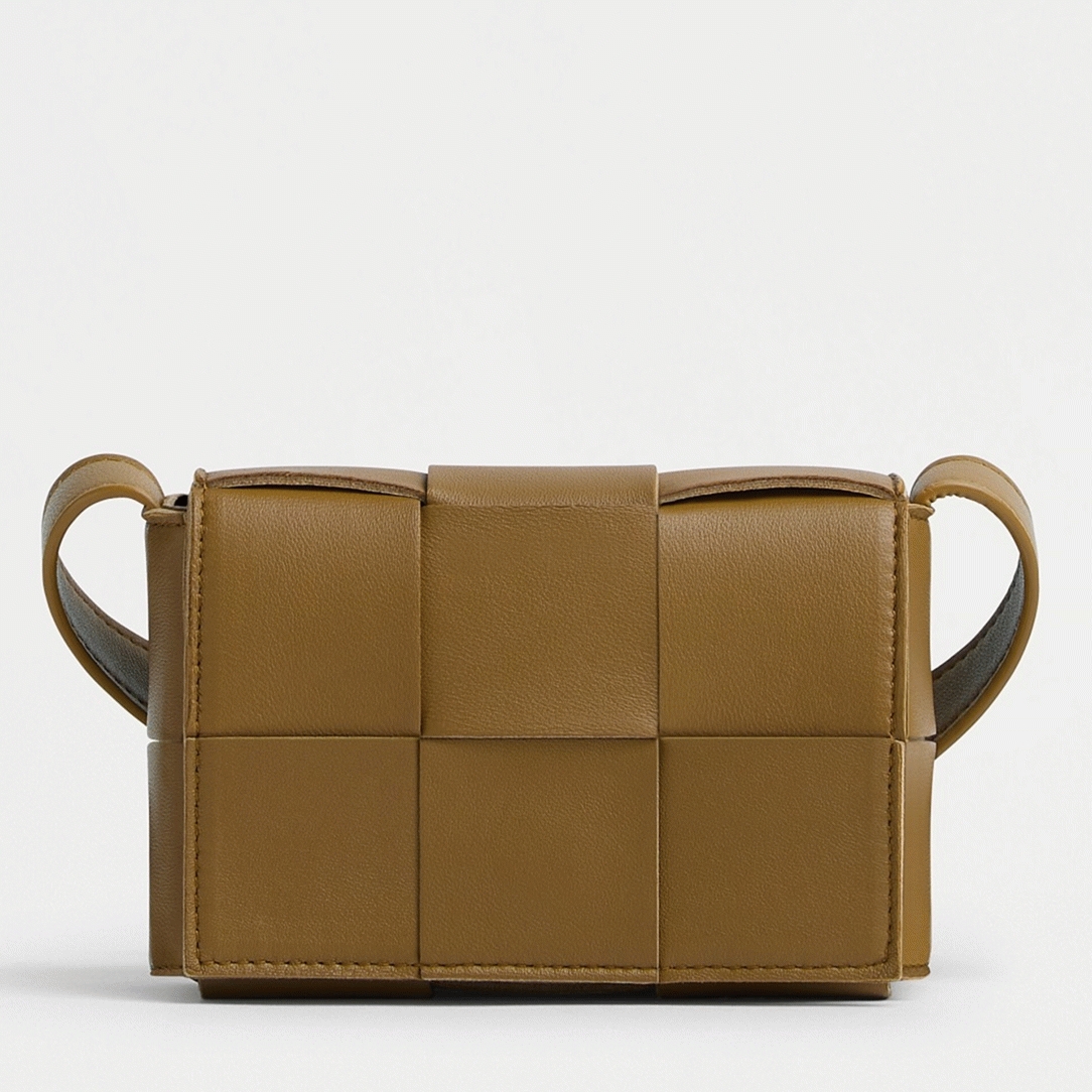 Top Quality Fake Bottega Veneta Candy Cassette Bag In Acorn