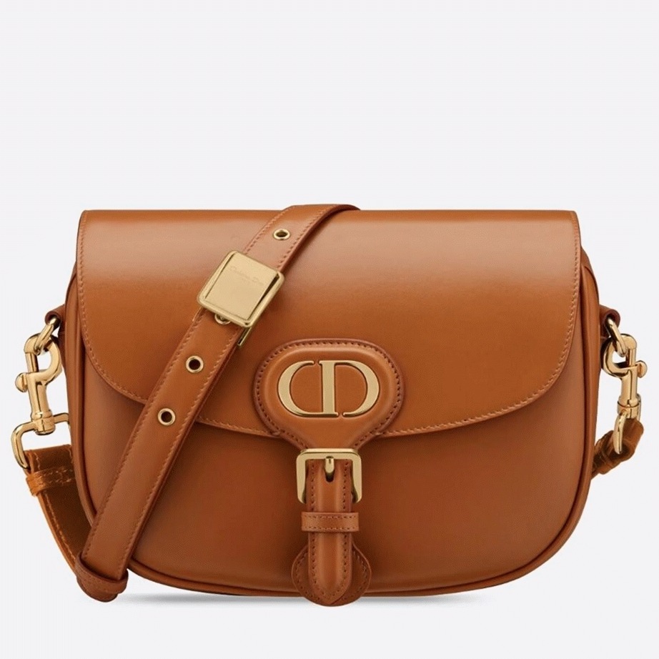Dior Bobby Medium Bag Fake in Brown