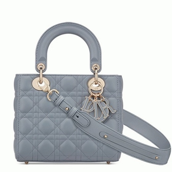 Dior Small Lady Dior My ABCDior Bag Replica in Sky Blue