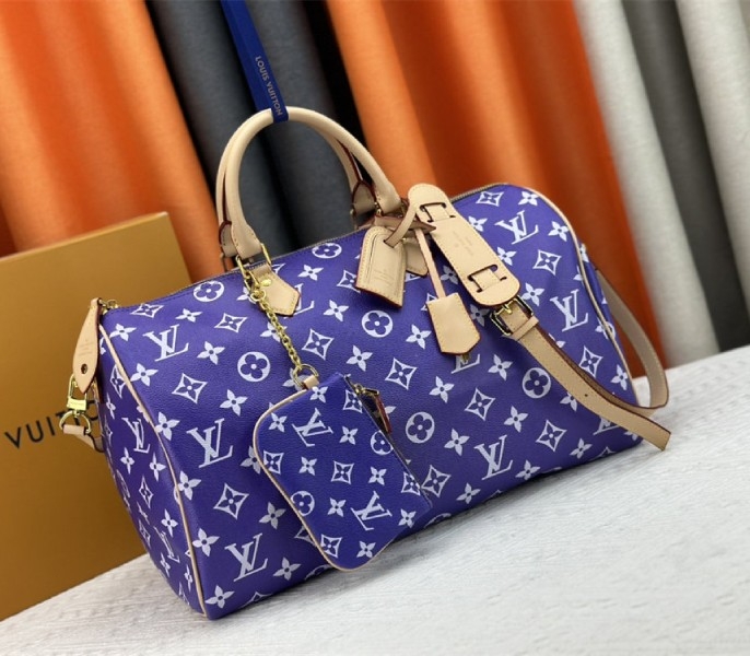 Louis Vuitton Speedy P9 Bandouliere 40 Bag In Amethyst Purple