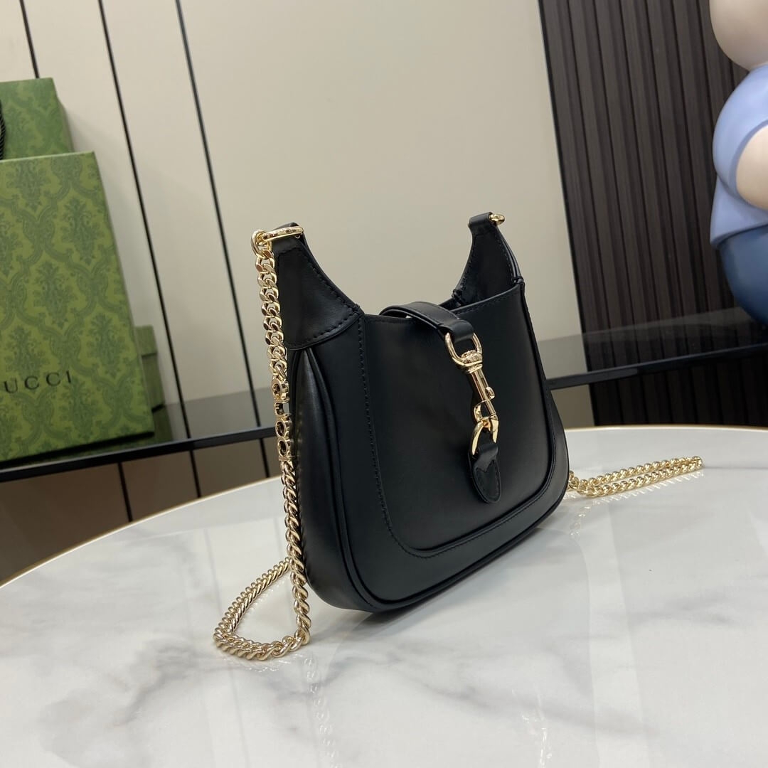 Gucci Jackie Notte Smooth surface Mini Bag