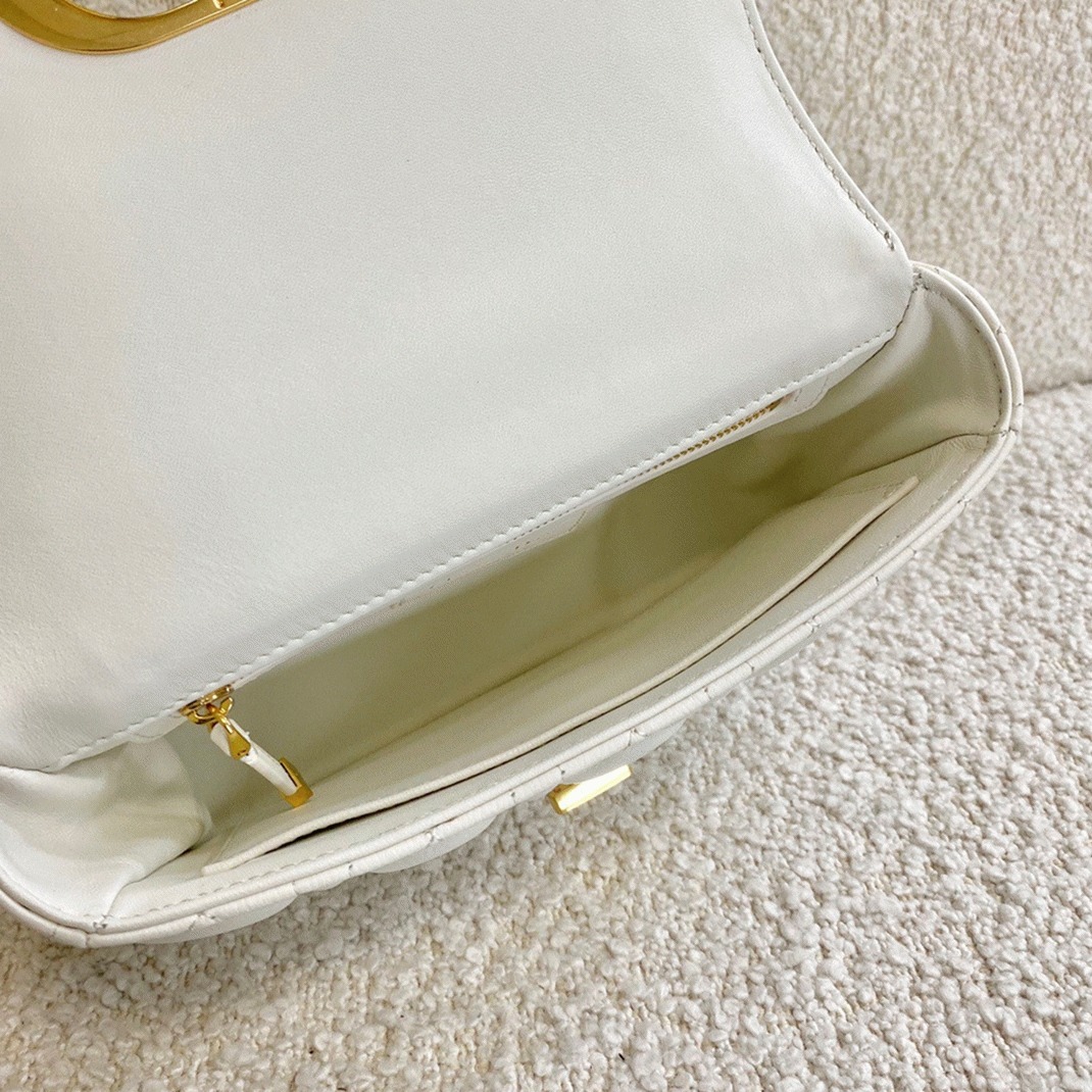 Dior Caro Small Bag Knockoff in White