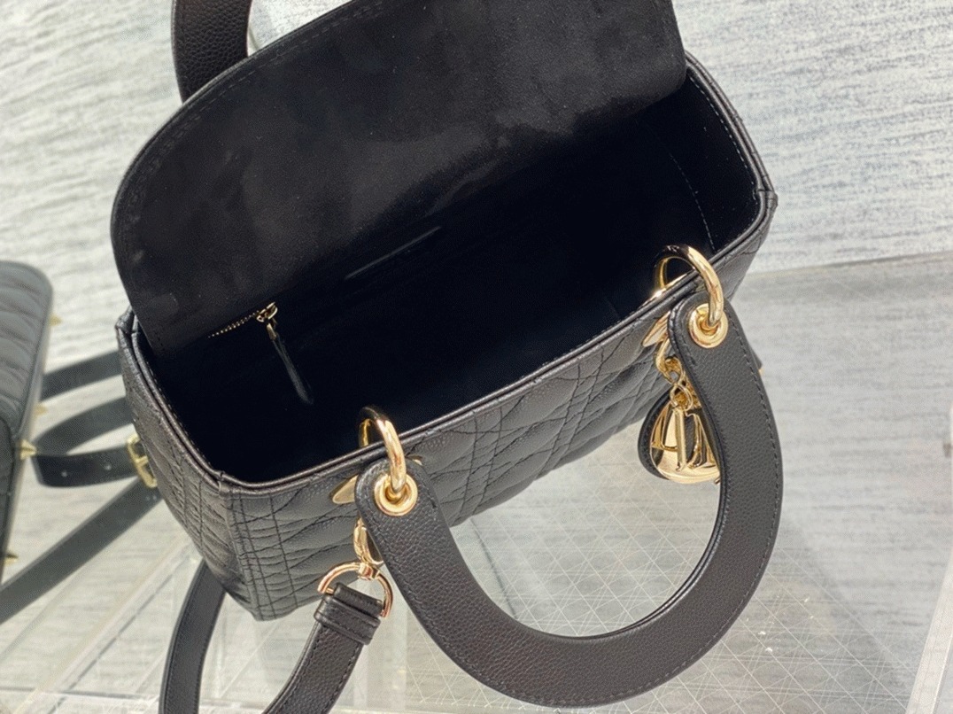 Dior Small Lady Dior My ABCDior Bag Fake in Black