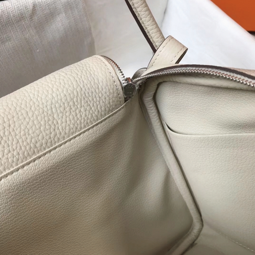 Replica Hermes Lindy 26cm handbag in beton