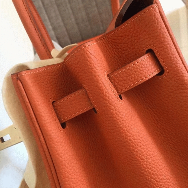 Orange Hermes Birkin 35cm Deluxe Knockoff Tote