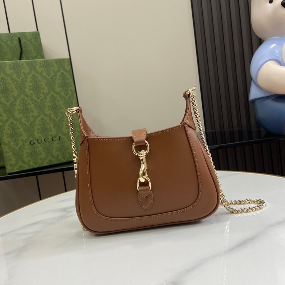 Gucci Jackie Notte Smooth surface Mini Bag