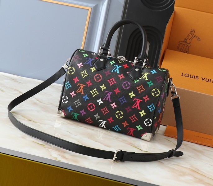 X TM Multicolored Speedy Bandouliere 25 In Black
