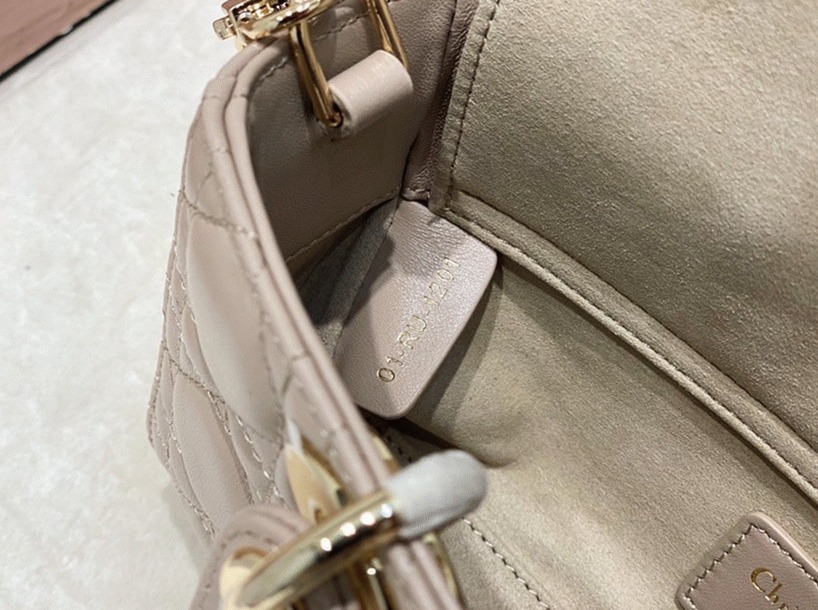 Dior Lady D-Joy Small Bag Replica in Hazelnut