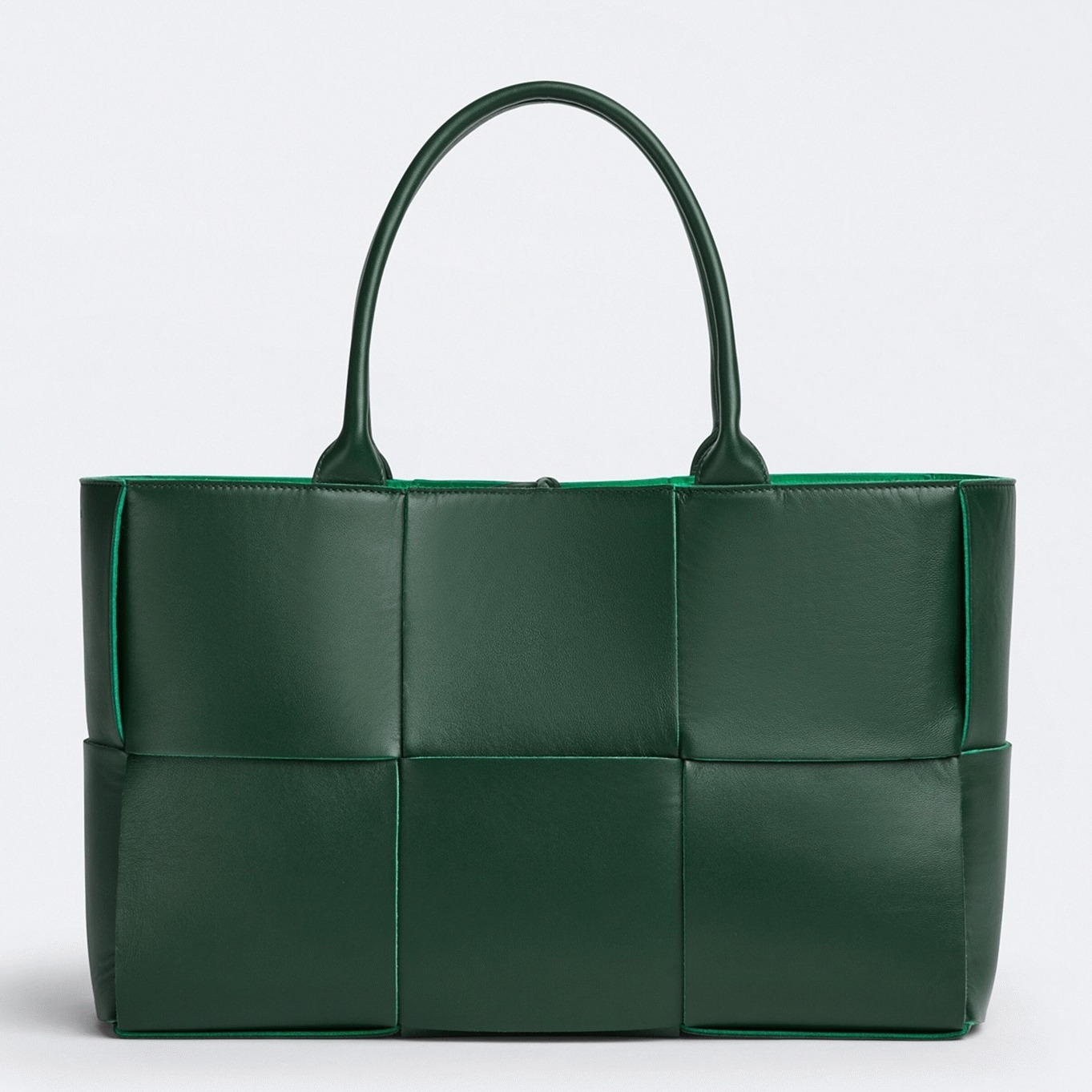 Fake Bottega Veneta Arco Medium Tote Green