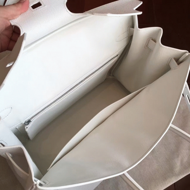White High Quality Replica Hermes Birkin 35cm Purse