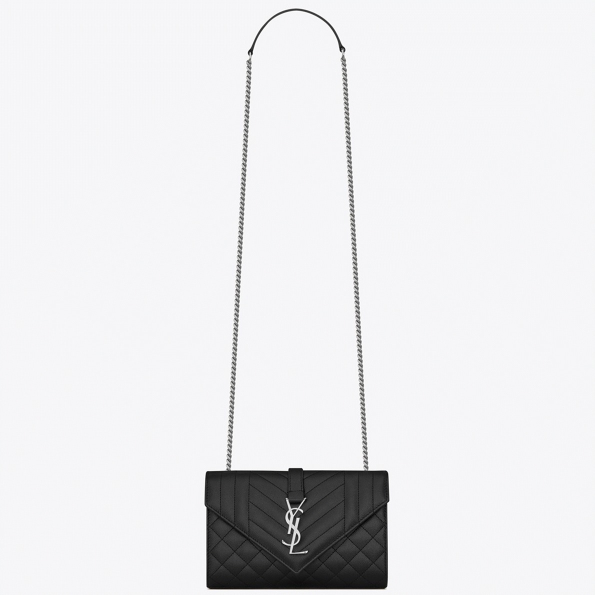 Replica Saint Laurent Envelope Small Bag Noir
