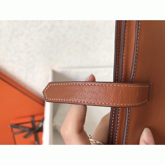 Gold Swift Fake Luxury Hermes Bearn Wallet