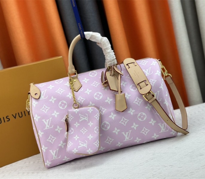 Louis Vuitton Speedy P9 Bandouliere 40 Bag In Hot Pink