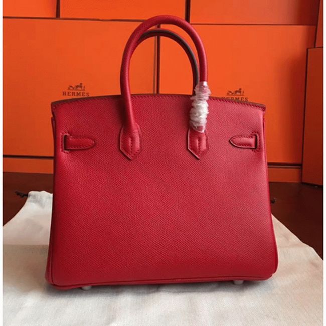 Hermes Birkin 25cm Designer-Inspired Bag in Red