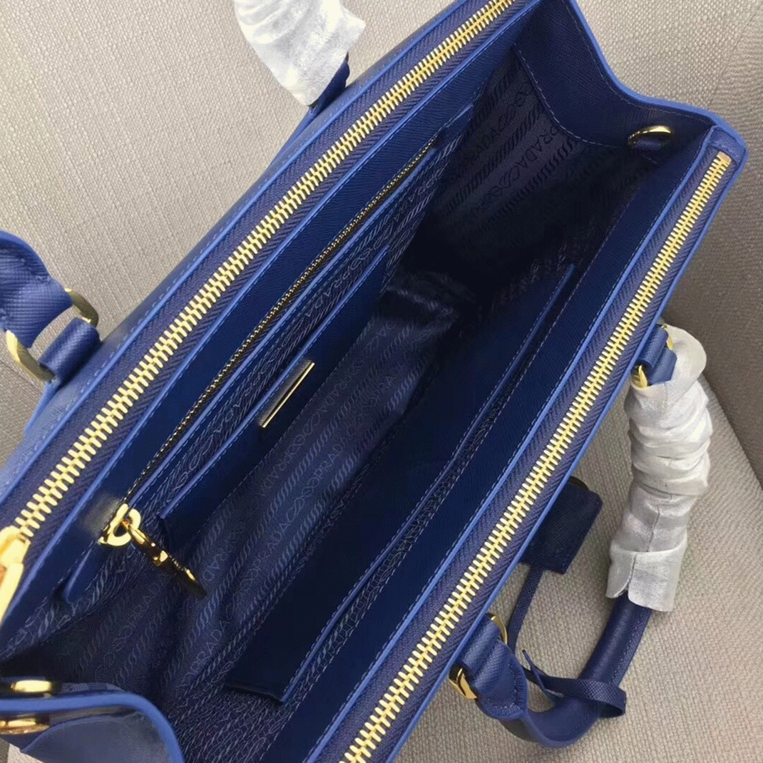 Blue Prada Galleria Large Bag Replica