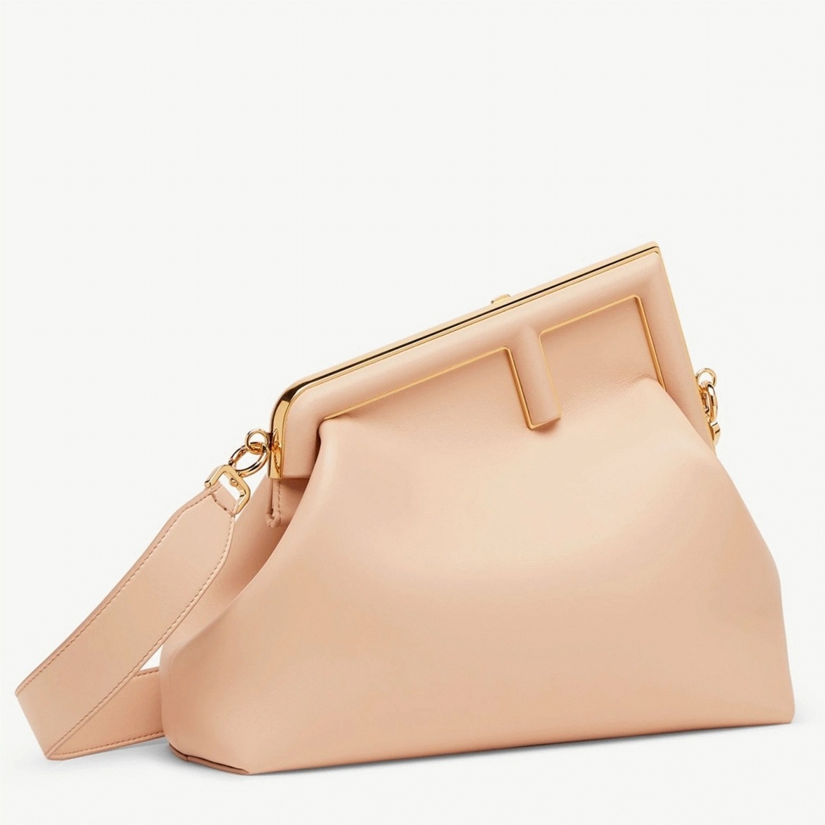 Top Quality Fake Fendi First Small Bag In Pale Pink