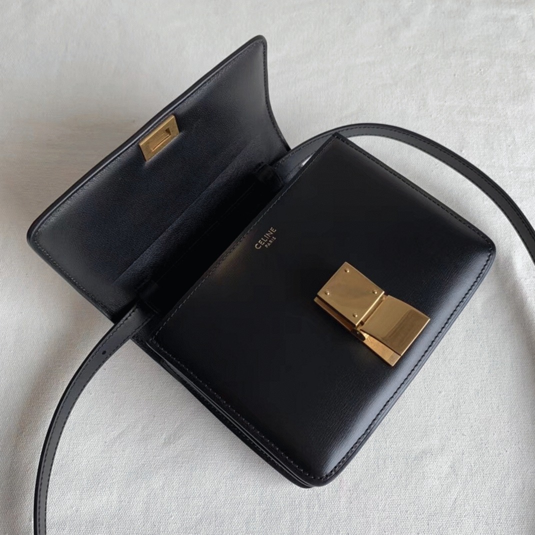 Top Quality Imitation Celine Classic Box Small Bag In Black
