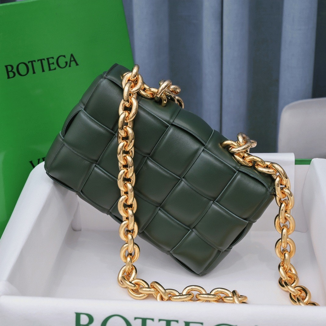 Top Quality Replica Bottega Veneta Chain Cassette Bag In Raintree