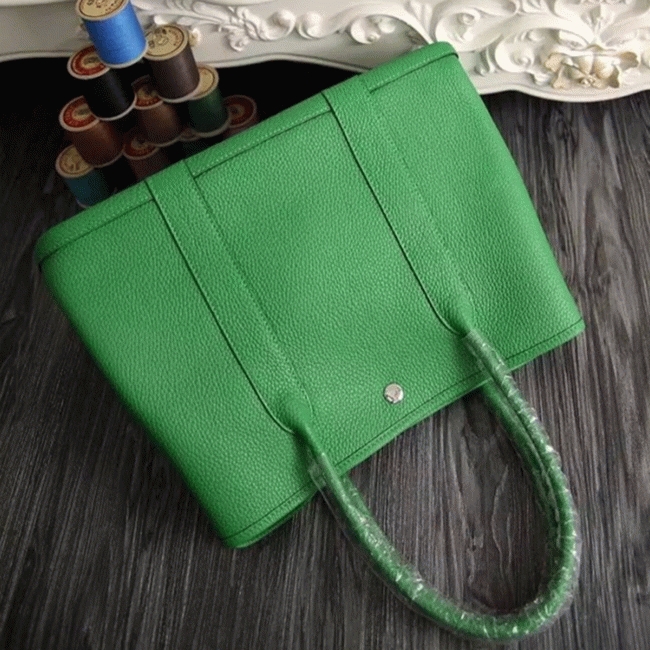 Bamboo Color Fake Luxury Hermes Garden Party 30cm Modern Tote