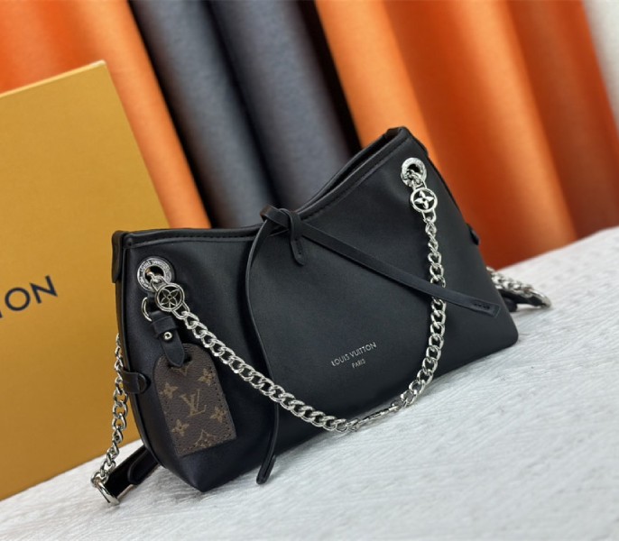 Louis Vuitton X TM CarryAll Vibe BB In Black