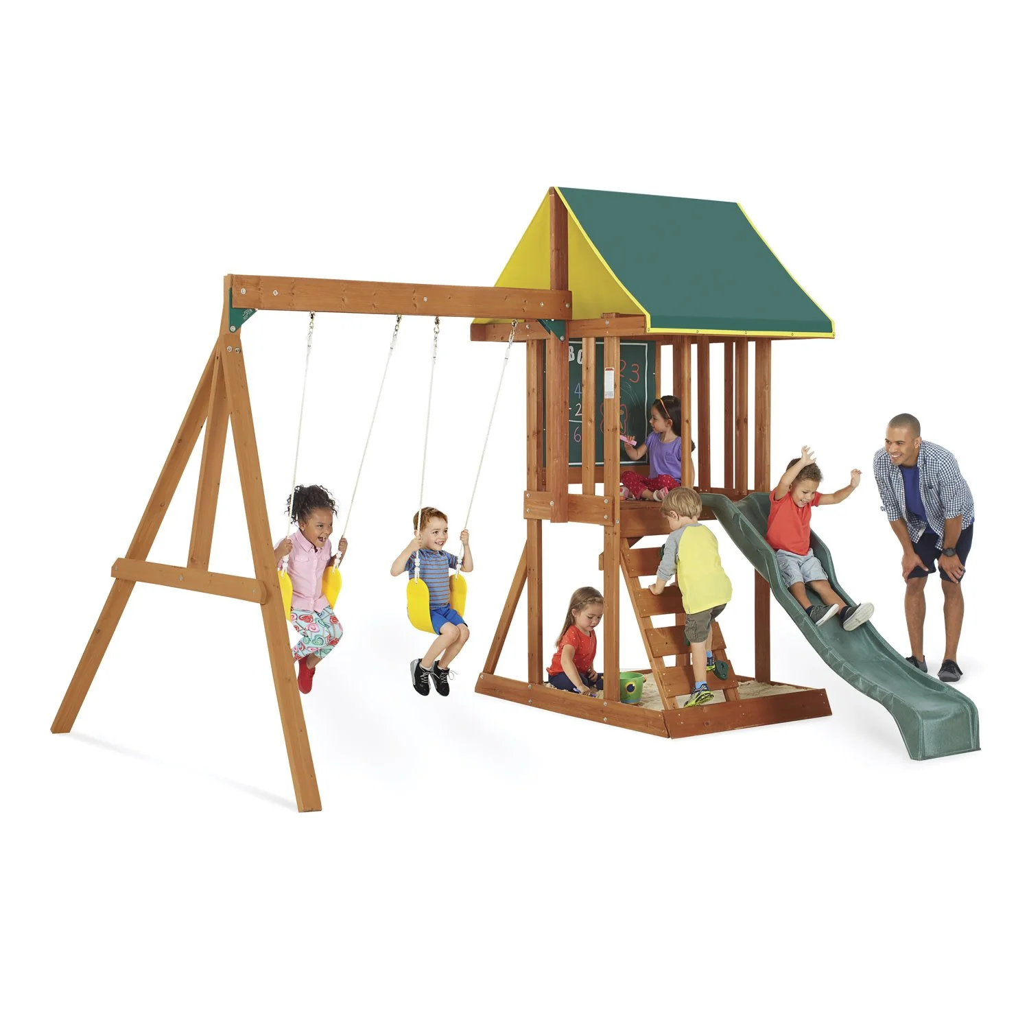 KidKraft Appleton huskesett i tre