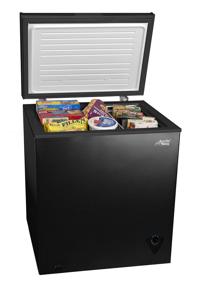 Arctic King 1,5 liters fryser, svart