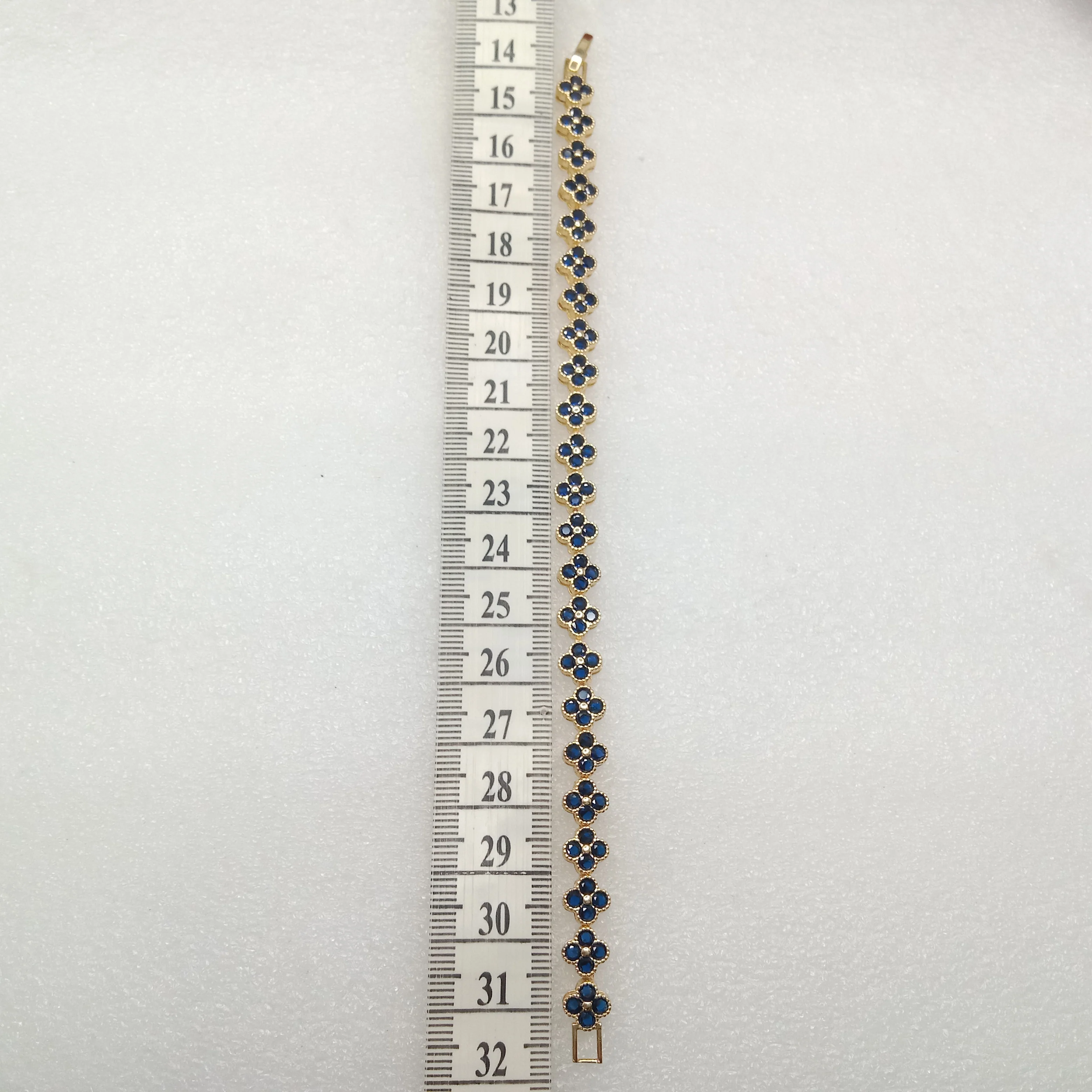 Dark blue stone (1pcs) high quality AD bracelet (6 inches)