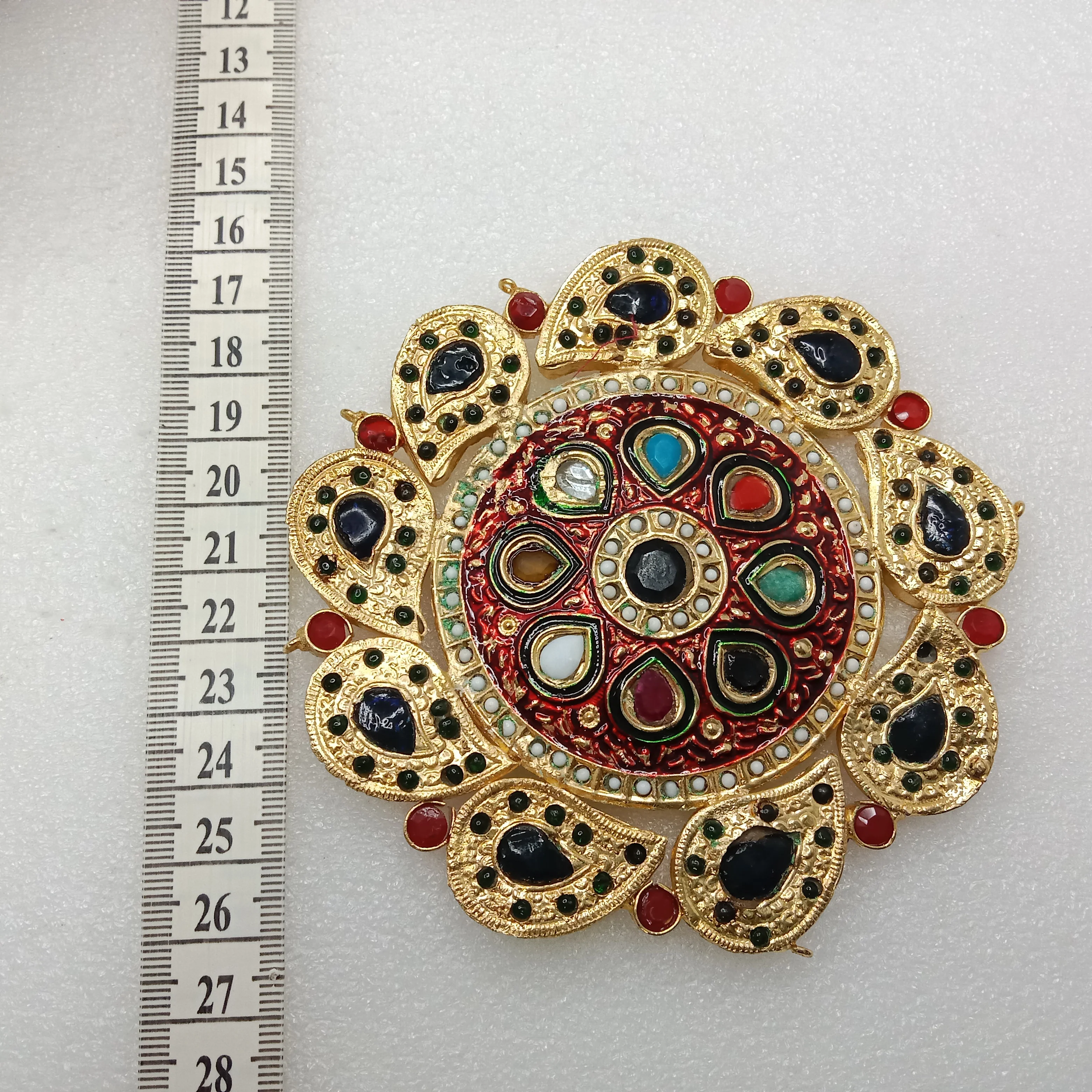 Dark blue(1set) high quality  pendant set round shape (8cm)